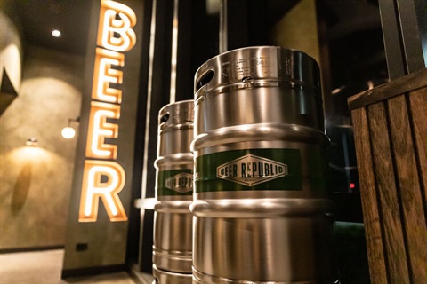draught beer barrel